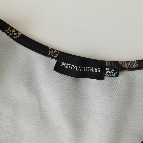 Prettylittlethings Jungle Top (Size 2) - Picture 3 of 6